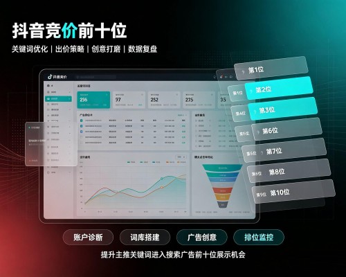 尖扎抖音搜索竞价